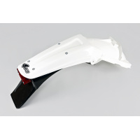 Rear fender / Enduro - white 047 - Kawasaki - REPLICA PLASTICS - KA02775-047 - UFO Plast