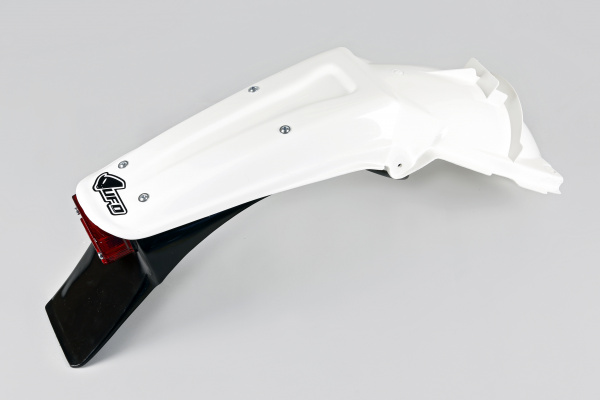 Rear fender / Enduro - white 047 - Kawasaki - REPLICA PLASTICS - KA02775-047 - UFO Plast
