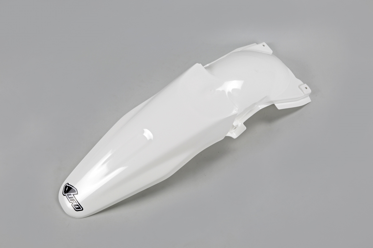 Parafango Posteriore bianco per Kawasaki KXF 250 (2006-08) - KXF 450 (2006-08) - PLASTICHE REPLICA - KA03766-047 - Ufo Plast