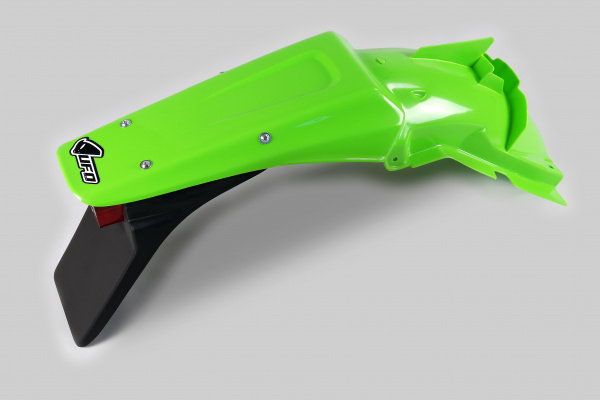 Rear fender / Enduro - green - Kawasaki - REPLICA PLASTICS - KA03724-026 - UFO Plast