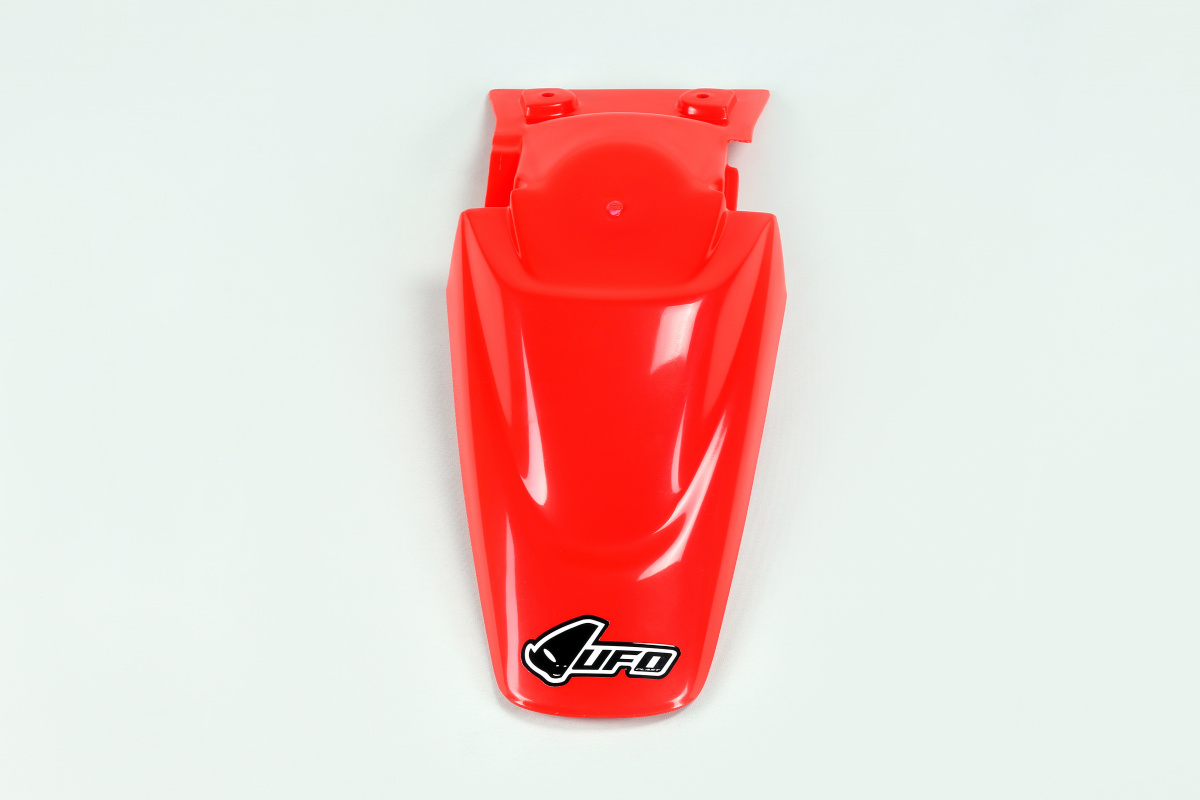 Parafango Posteriore rosso per Kawasaki KX 65 (2001-25) - KLX 110 (2001-09) - PLASTICHE REPLICA - KA03731-070 - Ufo Plast