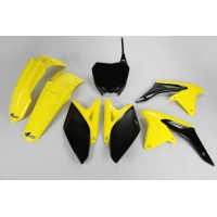 Kit Plastiche OEM Color 11-12 per Suzuki RMZ 250 (2010-18) - PLASTICHE REPLICA - SUKIT413-999 - Ufo Plast