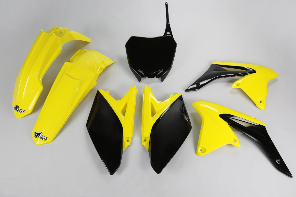 Kit Plastiche OEM Color 11-12 per Suzuki RMZ 250 (2010-18) - PLASTICHE REPLICA - SUKIT413-999 - Ufo Plast