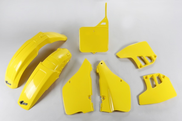 Kit plastiche Suzuki - giallo - PLASTICHE REPLICA - SUKIT396-101 - UFO Plast