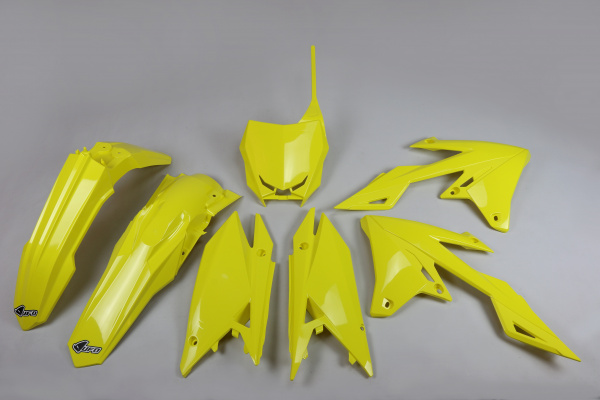 Kit plastiche Suzuki - giallo - PLASTICHE REPLICA - SUKIT418-102 - UFO Plast
