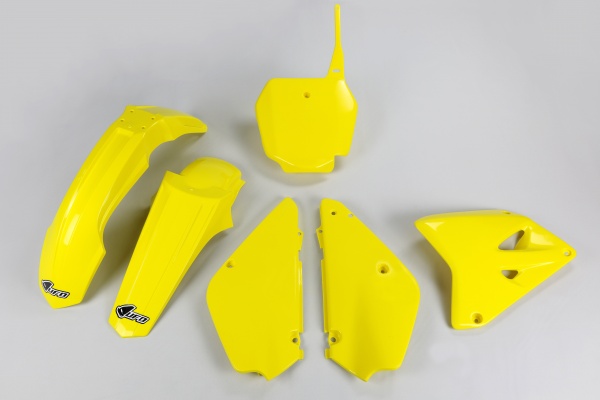 Kit plastiche / Restyling Suzuki - giallo - PLASTICHE REPLICA - SUKIT405K-102 - UFO Plast