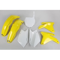 Kit Plastiche OEM Color per Suzuki RMZ 450 (2005-06) - PLASTICHE REPLICA - SUKIT404-999 - Ufo Plast