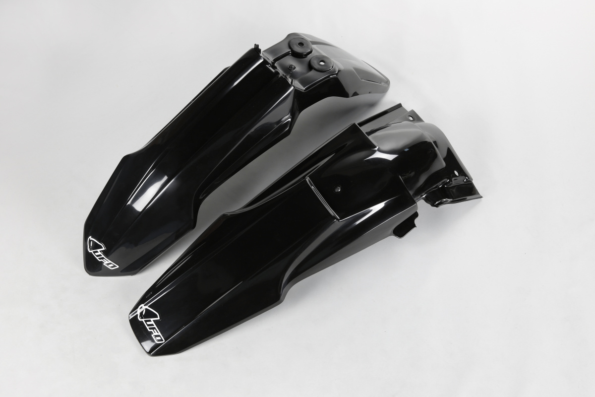 Kit Parafanghi nero per Suzuki RMZ 450 (2008-12) - PLASTICHE REPLICA - SUFK409-001 - Ufo Plast