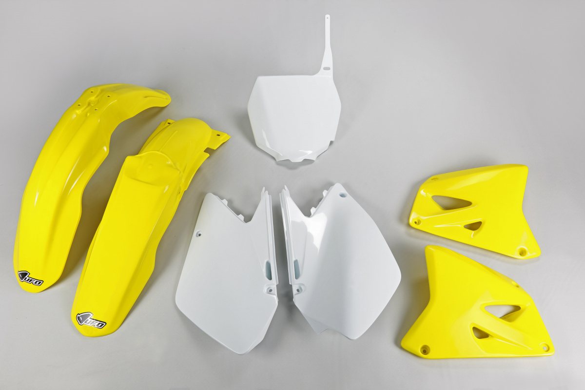 Plastic Kit OEM Color for Suzuki RM 125 (2006-25) - RM 250 (2006-25) - REPLICA PLASTICS - SUKIT406-999 - Ufo Plast