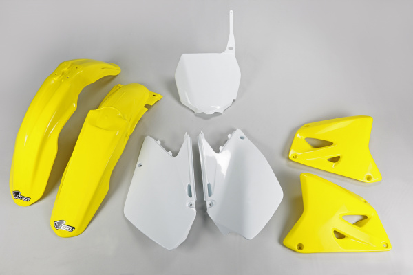 Plastic Kit OEM Color for Suzuki RM 125 (2006-25) - RM 250 (2006-25) - REPLICA PLASTICS - SUKIT406-999 - Ufo Plast