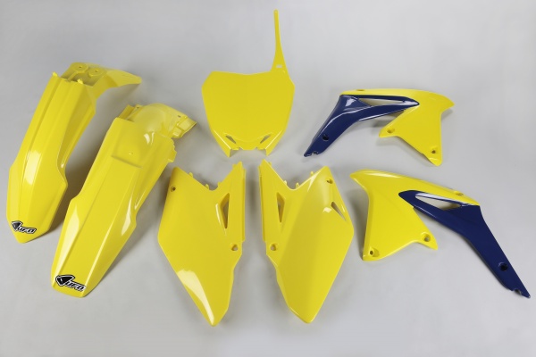 Kit plastiche Suzuki - giallo - PLASTICHE REPLICA - SUKIT409-102 - UFO Plast