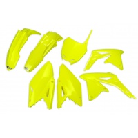 Plastic kit Suzuki - neon yellow - REPLICA PLASTICS - SUKIT417-DFLU - UFO Plast