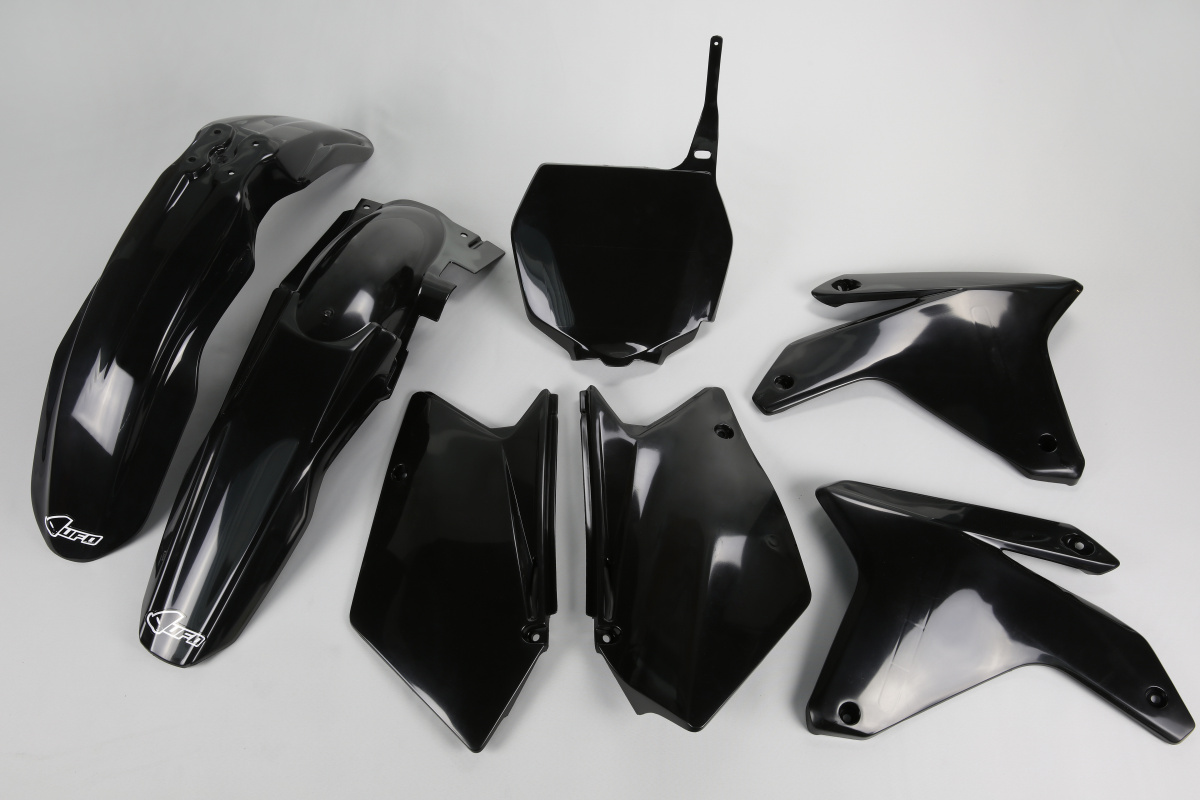 Kit Plastiche nero per Suzuki RMZ 450 (2005-06) - PLASTICHE REPLICA - SUKIT404-001 - Ufo Plast