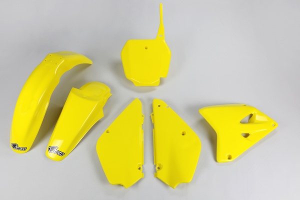 Kit plastiche Suzuki - giallo - PLASTICHE REPLICA - SUKIT405-102 - UFO Plast