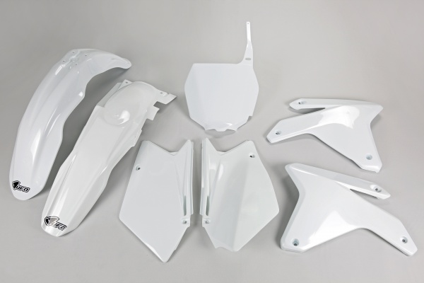 Plastic kit Suzuki - white 041 - REPLICA PLASTICS - SUKIT404-041 - UFO Plast