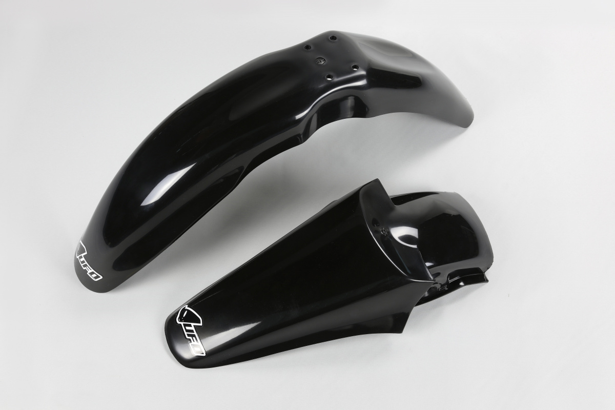 Fenders Kit black for Suzuki RM 85 (2000-25) - REPLICA PLASTICS - SUFK405-001 - Ufo Plast