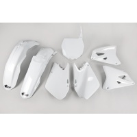 Kit Plastiche bianco per Suzuki RM 125 (2001-25) - RM 250 (2001-25) - PLASTICHE REPLICA - SUKIT402-041 - Ufo Plast