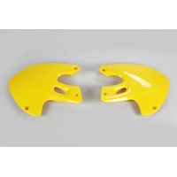 Convogliatori radiatore - giallo - Suzuki - PLASTICHE REPLICA - SU03903-101 - UFO Plast