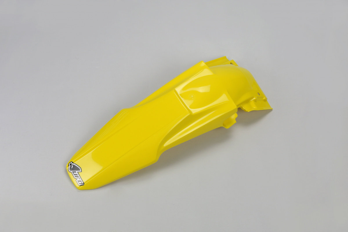 Rear Fender yellow for Suzuki RMZ 450 (2008-17) - REPLICA PLASTICS - SU04921-102 - Ufo Plast