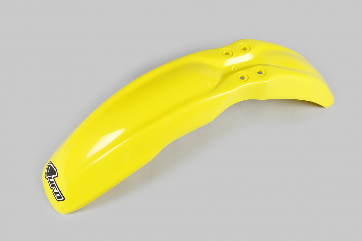 Parafanghi Anteriori giallo per Suzuki RM 65 (2003-25) - PLASTICHE REPLICA - SU03925-102 - Ufo Plast