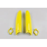 Fork slider protectors - yellow 102 - Suzuki - REPLICA PLASTICS - SU03998-102 - UFO Plast
