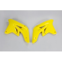 Radiator covers - yellow 102 - Suzuki - REPLICA PLASTICS - SU04901-102 - UFO Plast
