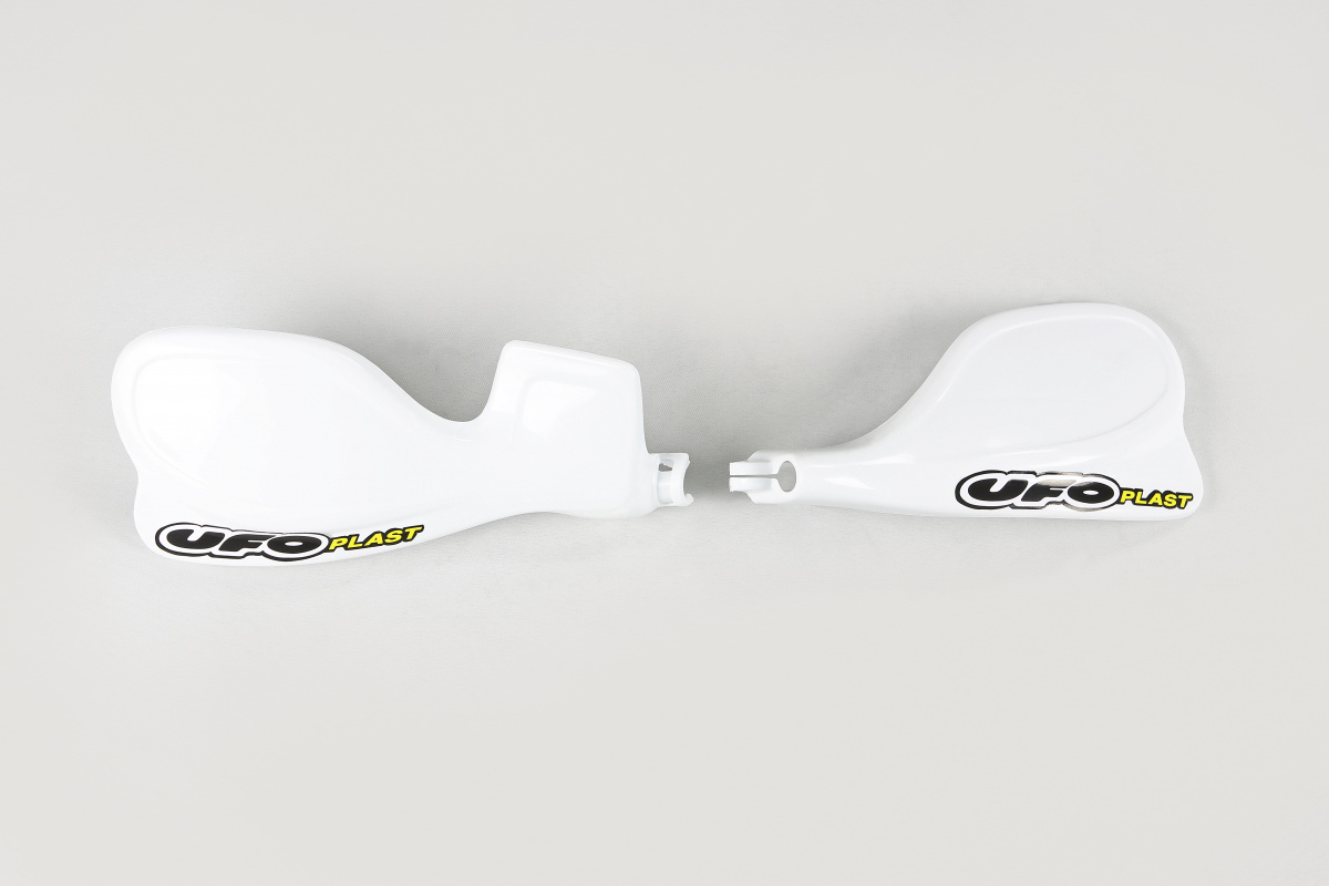 Paramani bianco per Suzuki RM 125 (1996-03) - RM 250 (1996-03) - PLASTICHE REPLICA - SU03902-041 - Ufo Plast