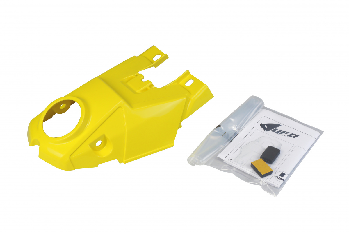 giallo per Suzuki RMZ 250 (2019-25) - RMZ 450 (2018-25) - PLASTICHE REPLICA - SU04949-102 - Ufo Plast