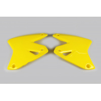 Convogliatori Radiatore giallo per Suzuki DRZ 400E (2000-25) - PLASTICHE REPLICA - SU03978-101 - Ufo Plast