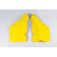 Fiancatine laterali - giallo - Suzuki - PLASTICHE REPLICA - SU02907-101 - UFO Plast