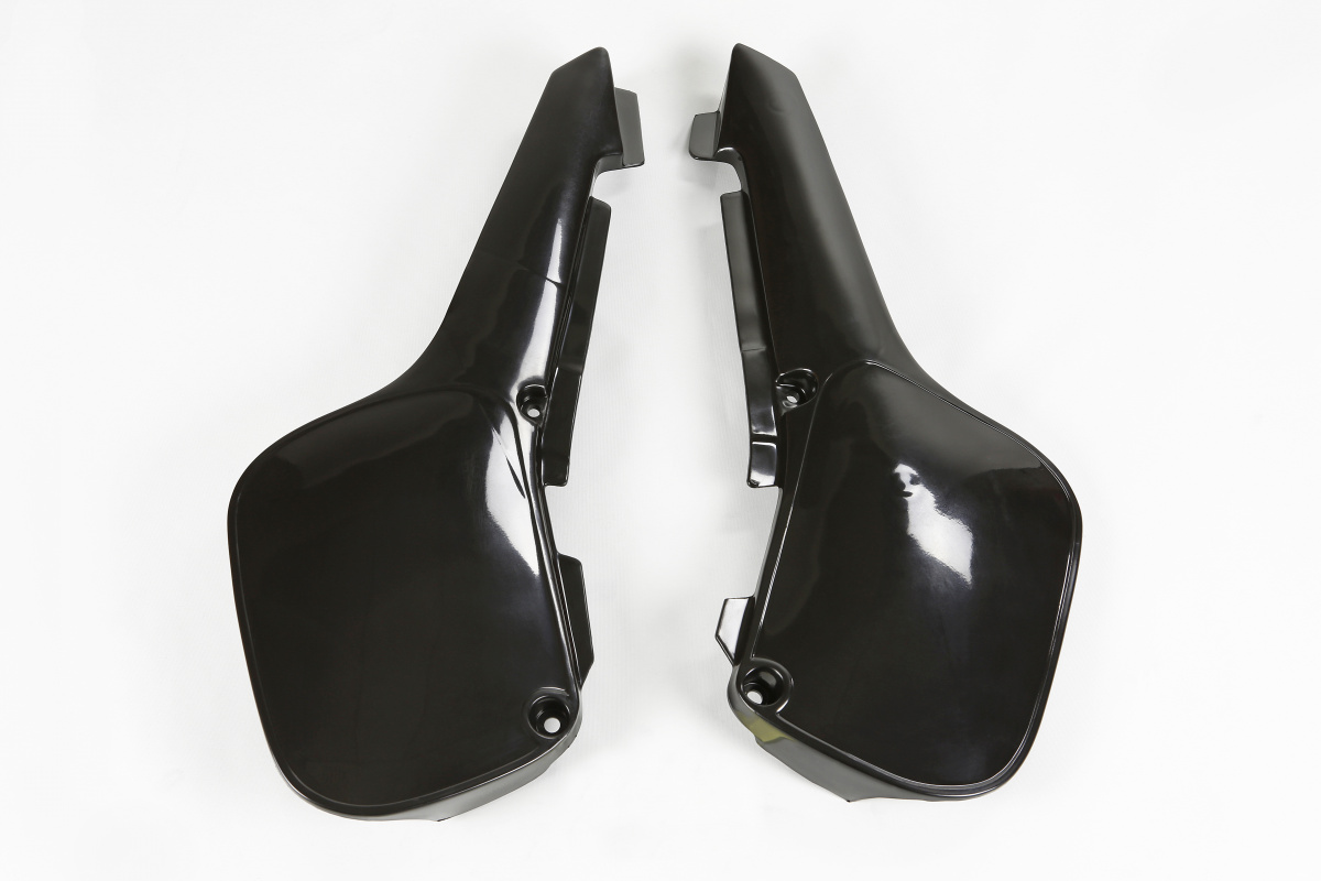 Side Panels black for Suzuki RM 60 (2003-04) - REPLICA PLASTICS - SU03923-001 - Ufo Plast