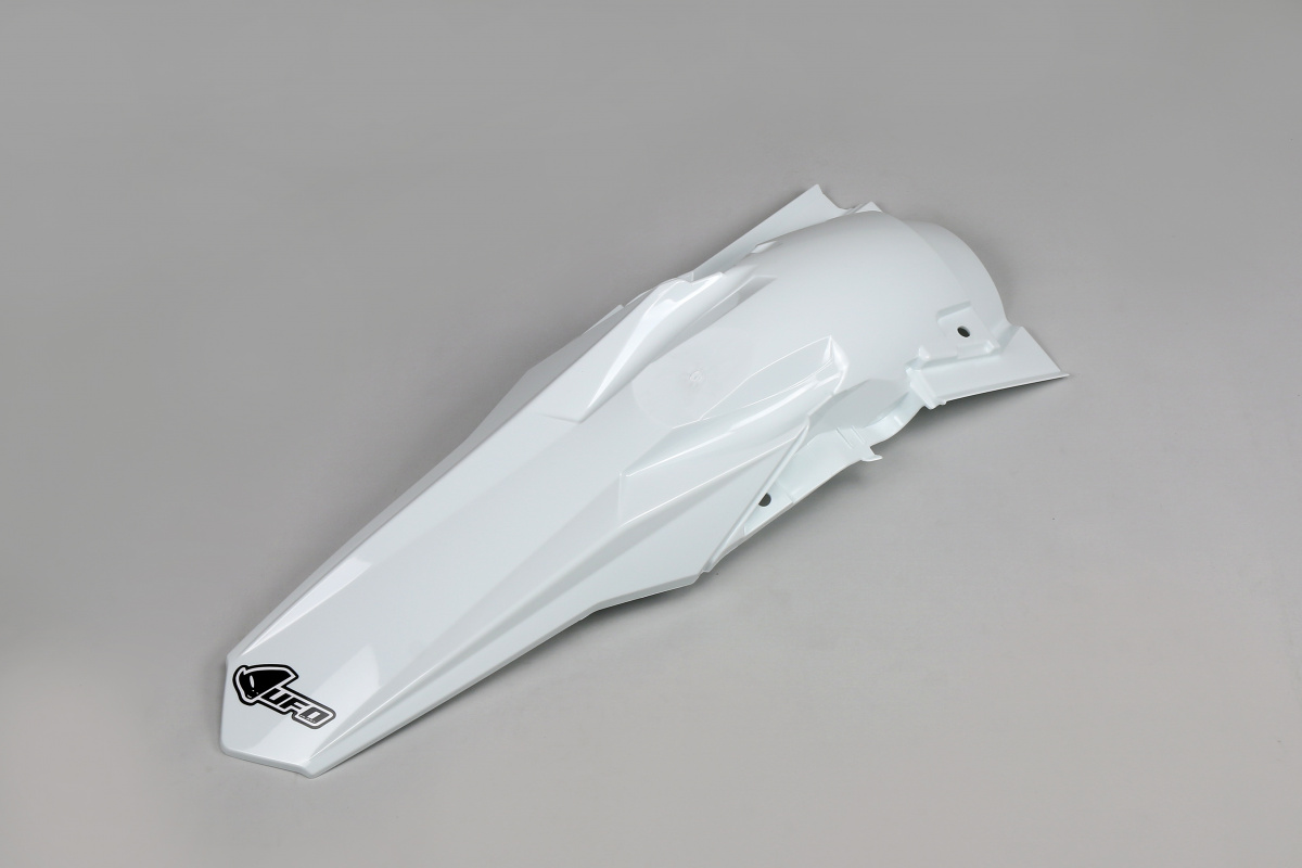 Rear Fender white for Suzuki RMZ 250 (2019-25) - RMZ 450 (2018-25) - REPLICA PLASTICS - SU04940-041 - Ufo Plast