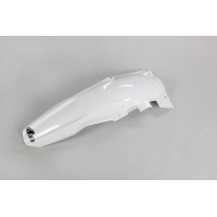 Parafango Posteriore bianco per Suzuki RMZ 450 (2005-07) - PLASTICHE REPLICA - SU03912-041 - Ufo Plast