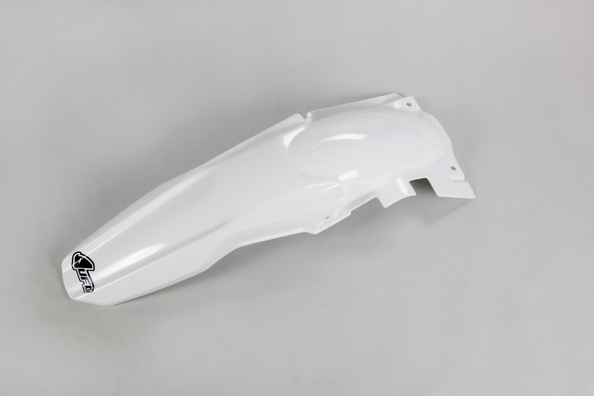 Parafango Posteriore bianco per Suzuki RMZ 450 (2005-07) - PLASTICHE REPLICA - SU03912-041 - Ufo Plast
