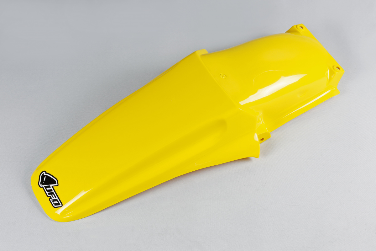 Parafango Posteriore giallo per Suzuki RM 125 (1993-95) - RM 250 (1993-95) - PLASTICHE REPLICA - SU02944-101 - Ufo Plast