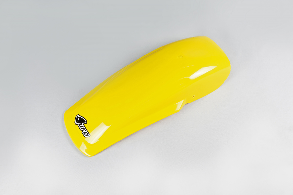 Parafango Posteriore giallo per Suzuki RM 125 (1987-88) - RM 250 (1987-88) - PLASTICHE REPLICA - SU02901-101 - Ufo Plast