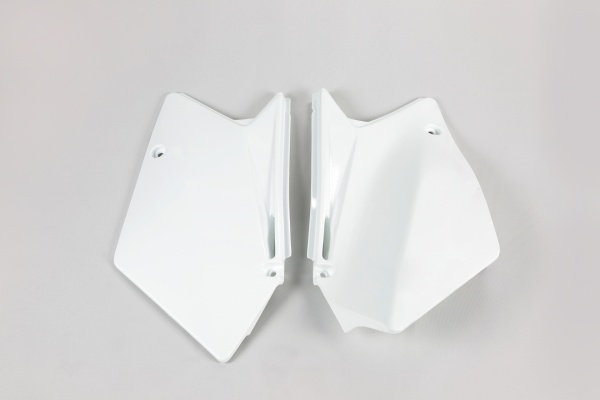 Fiancatine laterali - bianco - Suzuki - PLASTICHE REPLICA - SU03910-041 - UFO Plast