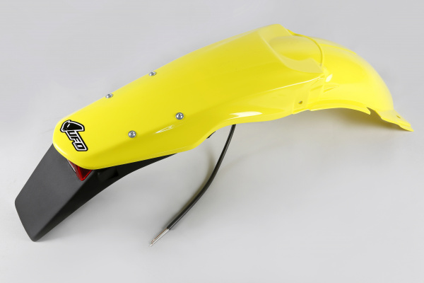 Rear fender / Enduro - yellow 102 - Suzuki - REPLICA PLASTICS - SU03993-102 - UFO Plast