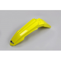 Parafanghi Anteriori giallo per Suzuki RMZ 250 (2019-25) - RMZ 450 (2018-25) - PLASTICHE REPLICA - SU04939-102 - Ufo Plast