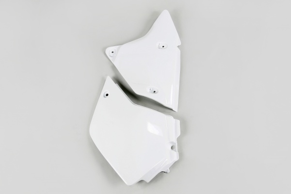 Fiancatine laterali / Lato sinistro - bianco - Suzuki - PLASTICHE REPLICA - SU03982-041 - UFO Plast