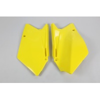 Fiancatine laterali - giallo - Suzuki - PLASTICHE REPLICA - SU03910-102 - UFO Plast