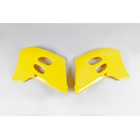 Radiator covers - yellow 101 - Suzuki - REPLICA PLASTICS - SU02945-101 - UFO Plast