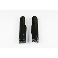 Fork slider protectors - black - Suzuki - REPLICA PLASTICS - SU03907-001 - UFO Plast