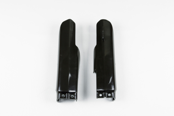 Fork slider protectors - black - Suzuki - REPLICA PLASTICS - SU03907-001 - UFO Plast