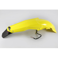 Parafango Posteriore giallo per Suzuki RMZ 450 (2005-07) - PLASTICHE REPLICA - SU04911-102 - Ufo Plast