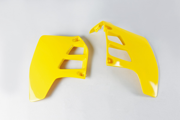Convogliatori radiatore - giallo - Suzuki - PLASTICHE REPLICA - SU02908-101 - UFO Plast