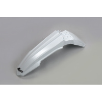 Parafanghi Anteriori bianco per Suzuki RMZ 250 (2019-25) - RMZ 450 (2018-25) - PLASTICHE REPLICA - SU04939-041 - Ufo Plast