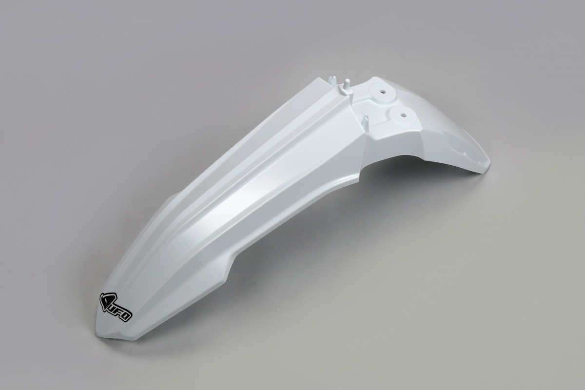 Front Fenders white for Suzuki RMZ 250 (2019-25) - RMZ 450 (2018-25) - REPLICA PLASTICS - SU04939-041 - Ufo Plast