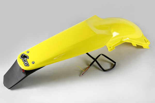 Parafango posteriore / Enduro LED - giallo - Suzuki - PLASTICHE REPLICA - SU04908-102 - UFO Plast