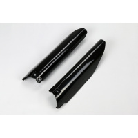 Fork slider protectors - black - Suzuki - REPLICA PLASTICS - SU04913-001 - UFO Plast